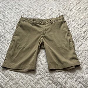 Nike Boys Khaki Athletic Shorts